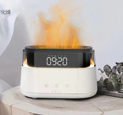 Modern Aroma Diffuser - Led Clock - USB-C - Flame Effect product image 3