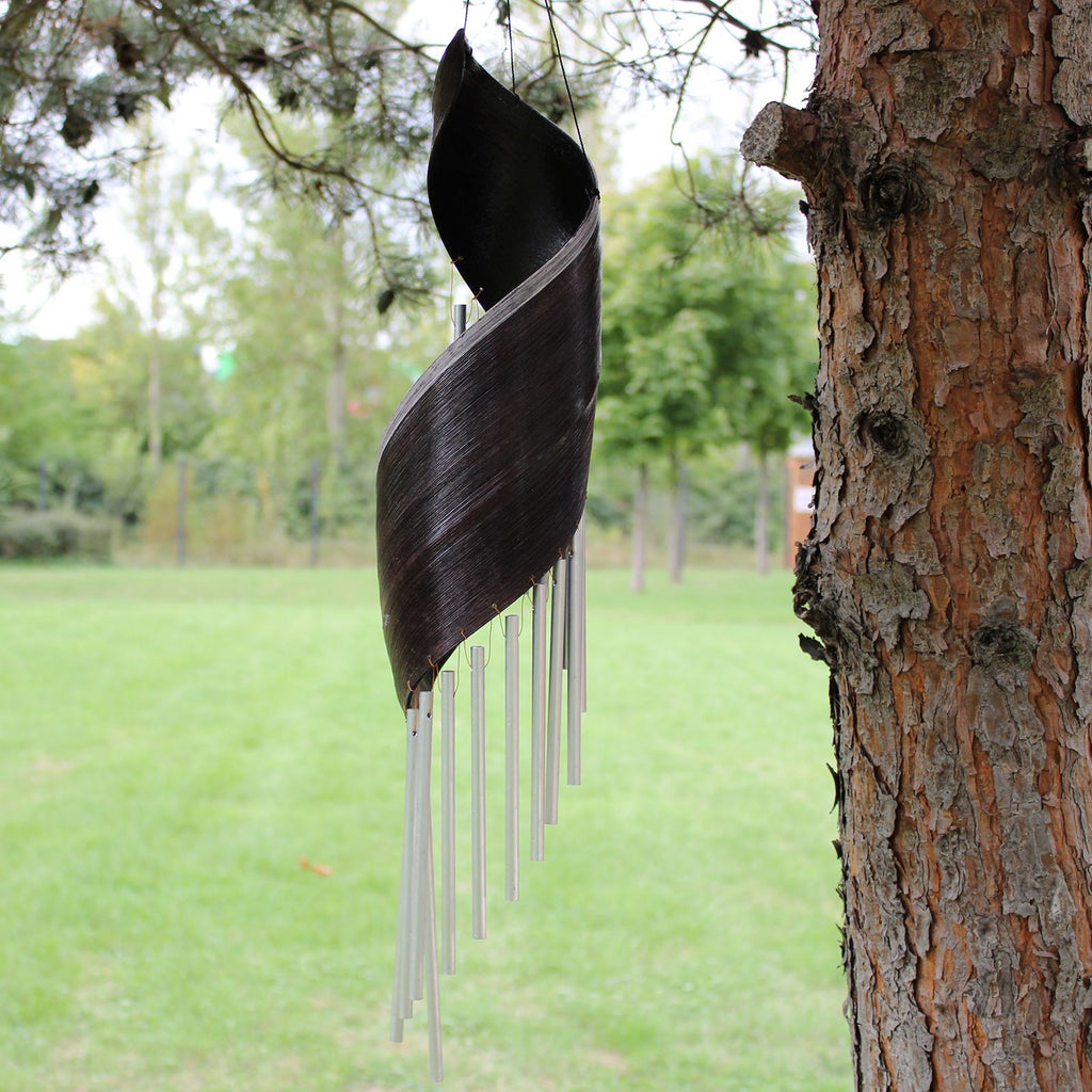 Coconut Leaf Wind Chimes - Chocolate product image 2