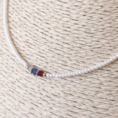 Nepalese Extra Fine Gem Necklace - Pearl & Cut Beads product image 3