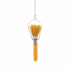 Angel Pendulum with Ring- Yellow Quartz product image 3