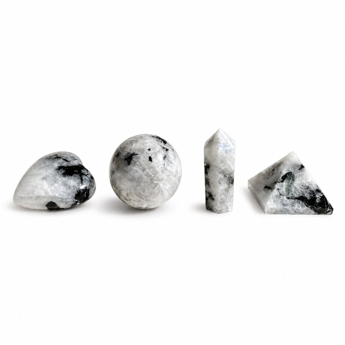 Four Gemstone Shapes - Rainbow Moonstone product image 3