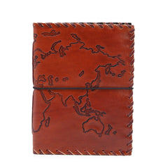 Travel Journal with wrap - Light Tan - 96 pages - 17x13cm product image 3