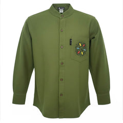 Nomad Sari Kathmandu Shirt - Forest Green - XL product image 3