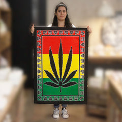 Cotton Wall Art - Herbal Leaf product image 2