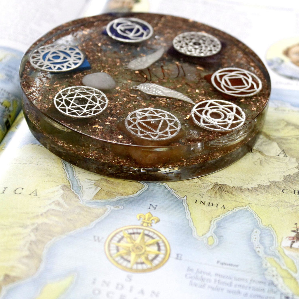Orgonite Desk Power Packs - Angel Chakra - Lrg product image 3