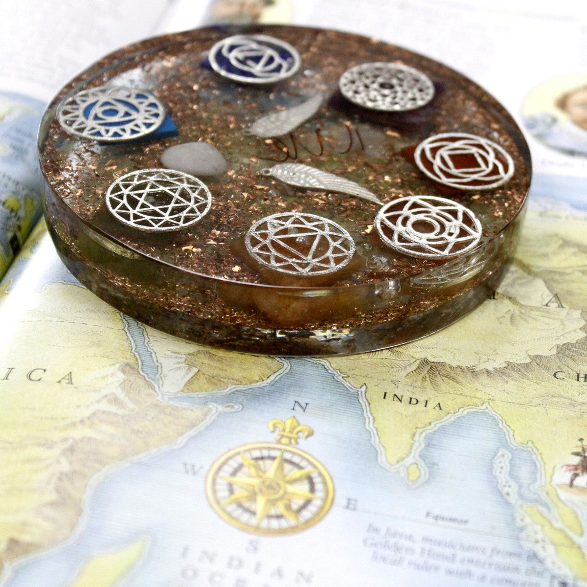 Orgonite Desk Power Packs - Angel Chakra - Lrg product image 3