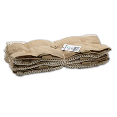 Pure Soft Jute and Cotton Mesh Bag - Rose product image 3