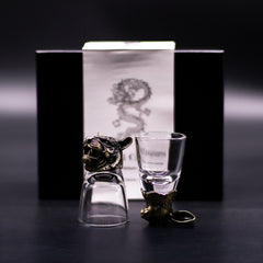Gift Set of 6 Shot Glasses (50ml) - Mystical Creatures - Antique Bronze product image 2