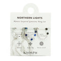 Nymph Spirit Gemstone Ring Set - Northern Lights product image