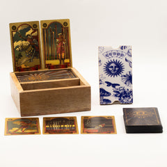 Two Section Tarot Box with Card Holder product image 2