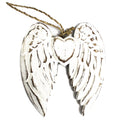 Hand Crafted Small Double Angel Wing & Heart - 15cm product image