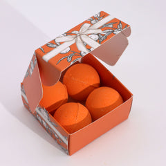Set of 4 Vitamin C Bath Bombs – Aromatherapy Quartet product image 3