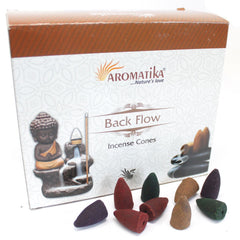 Aromatica Backflow Incense Cones - Rose product image 3