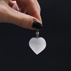 Selenite Heart Pendant product image 4
