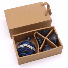 Herbal Blues Teapot Set - Pot & Four Cups product image 4