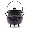 Huge Cast Iron Cauldron with Pentagon 21x15cm product image