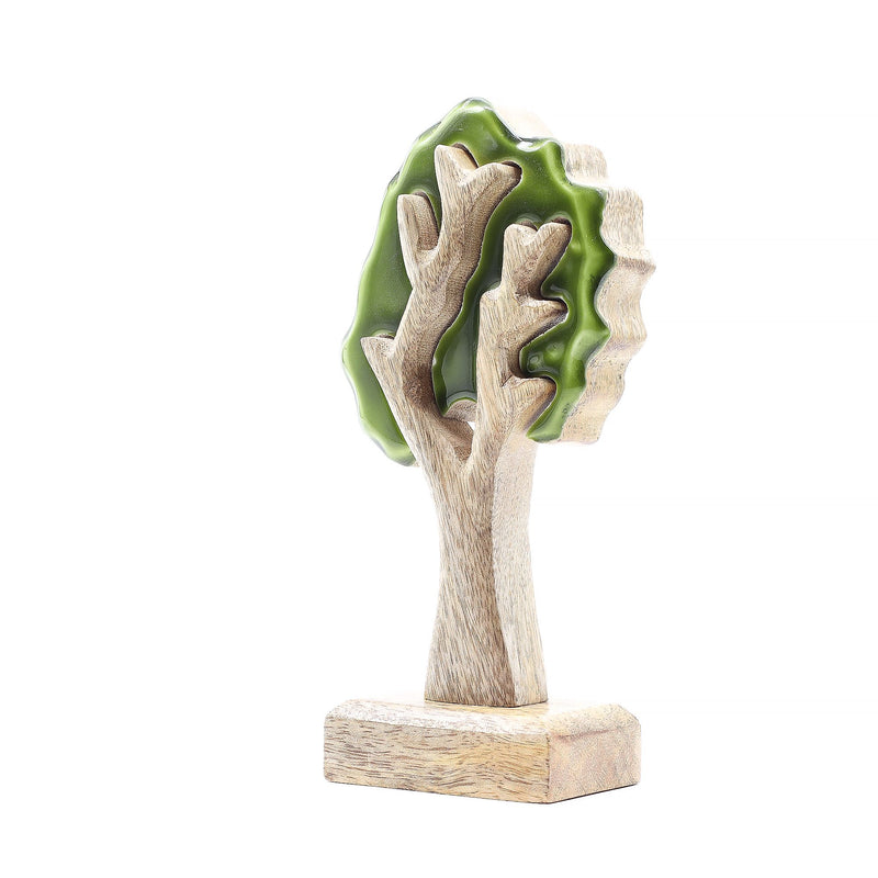 Lost in the Forrest - Single Tree 3D Wooden Decoration - 20x10cm product image