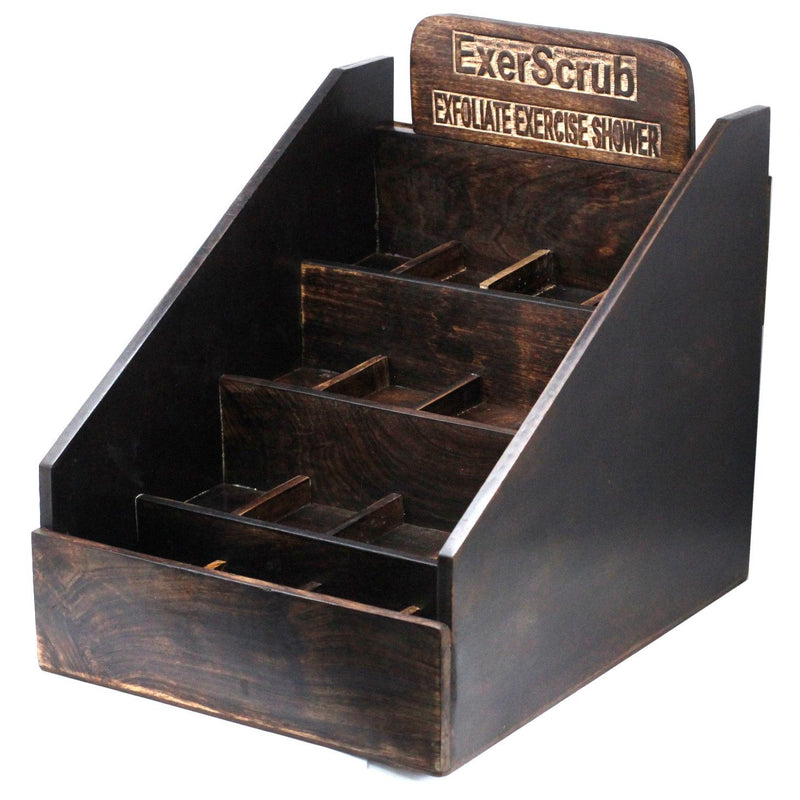 Exoscrub Soap Display Stand - Mango Wood product image