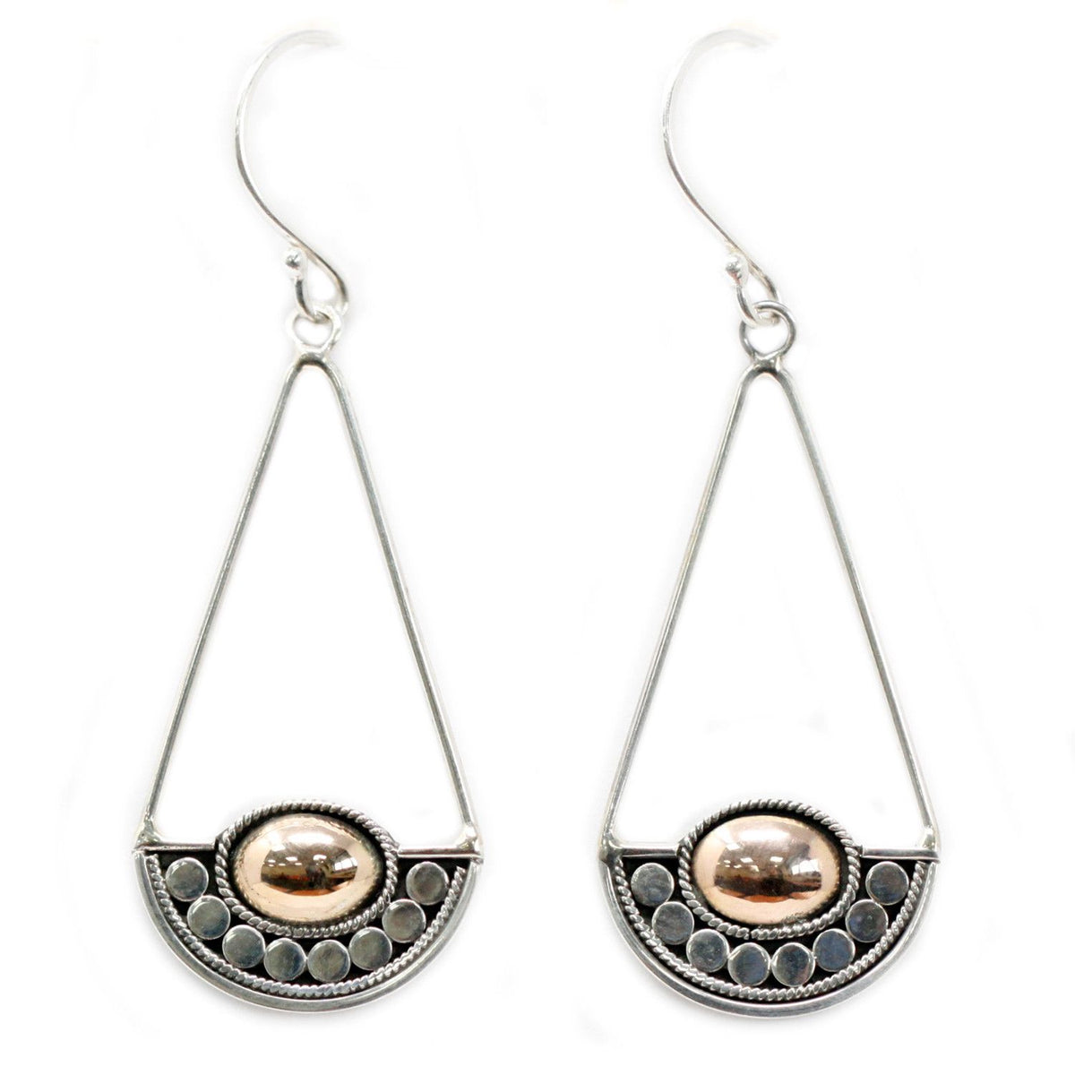 Silver & Gold Earring - Luna Balance product image 6