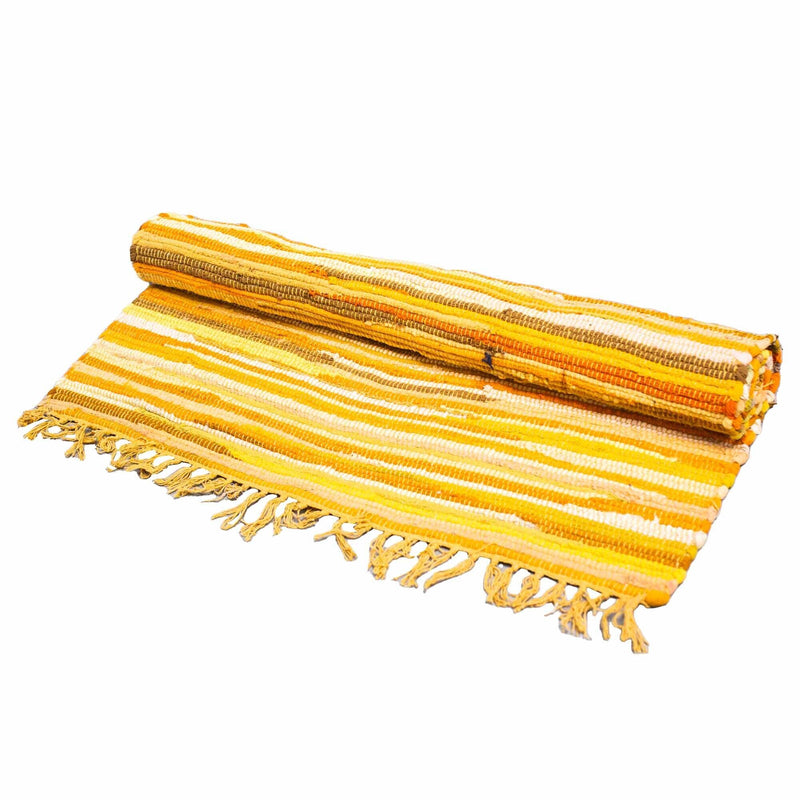 Room Rag Rug - 150x200cm - premium quality - Sunrise Oranges product image