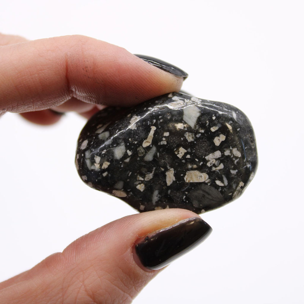 Medium African Tumble Stones - Guinea Fowl Medium product image 2