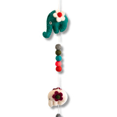 Felt Wall Hanging -Elephants (random colours) product image 2
