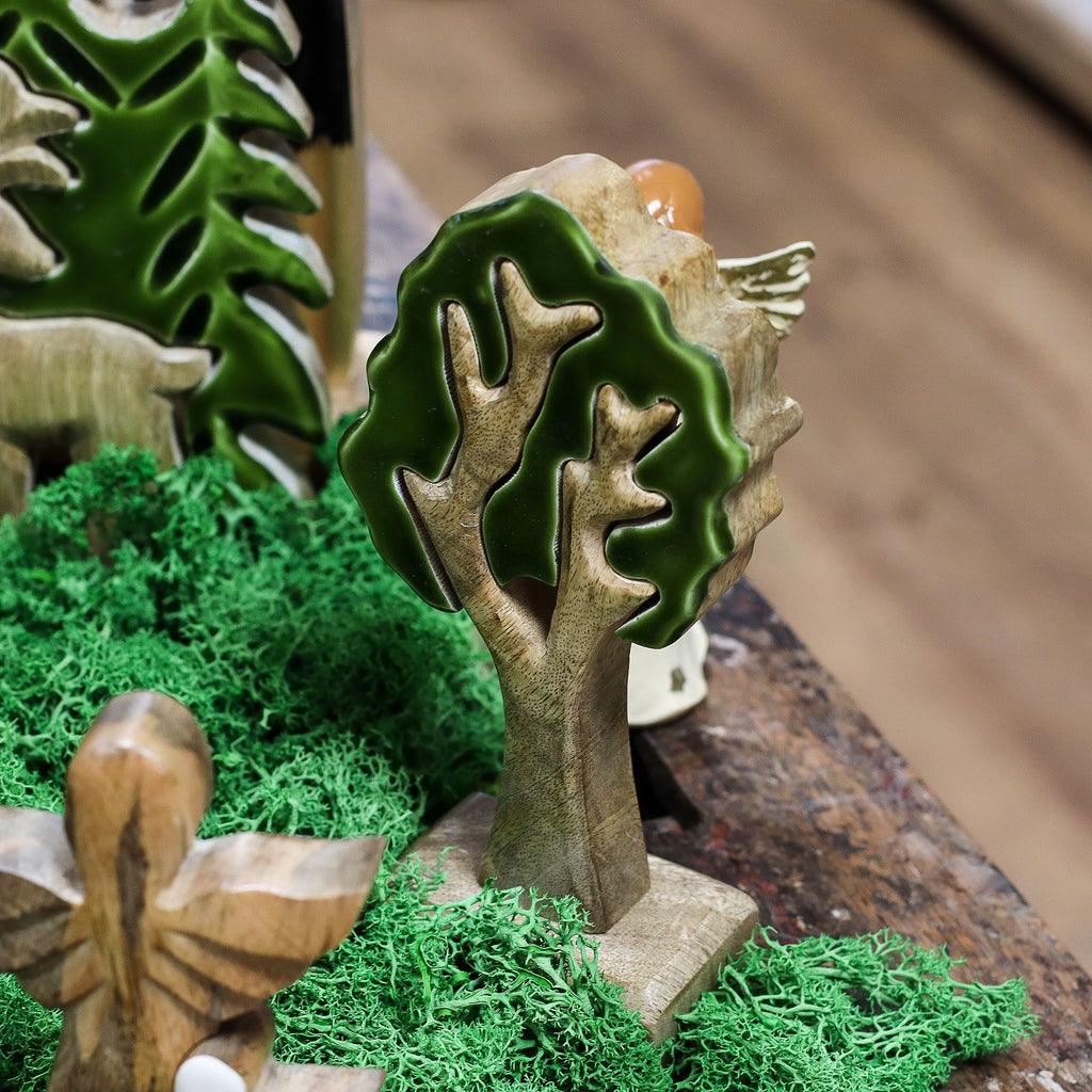 Lost in the Forrest - Single Tree 3D Wooden Decoration - 20x10cm product image 4