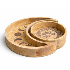 Moon Shaped Round Tray S/2 product image
