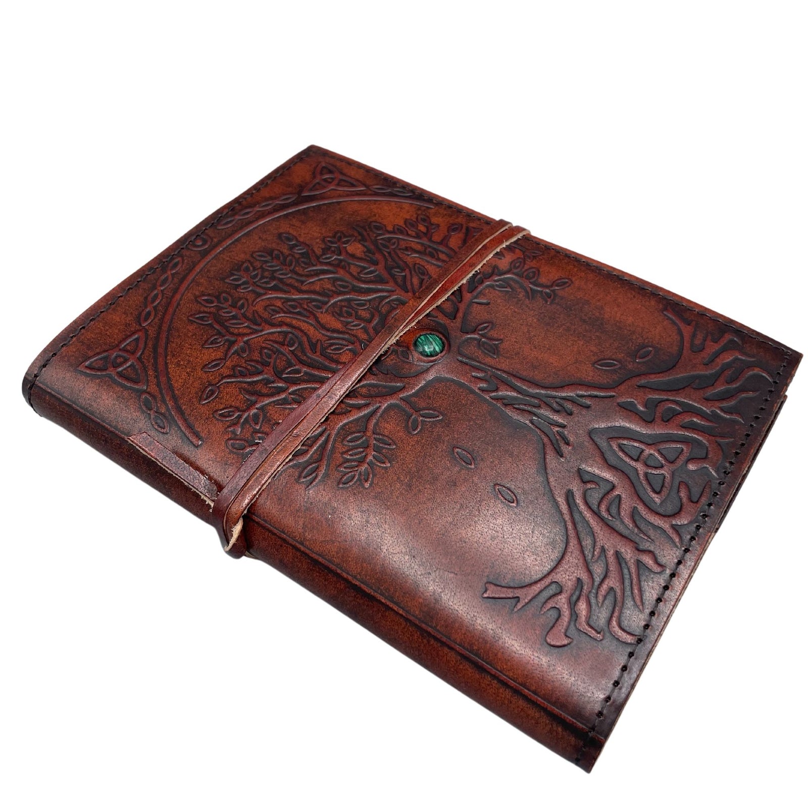 Small Tree of Life Leather Journal – 18x13x2cm product image