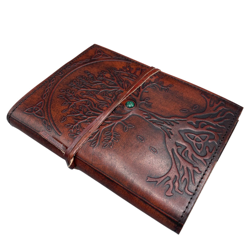 Small Tree of Life Leather Journal – 18x13x2cm product image