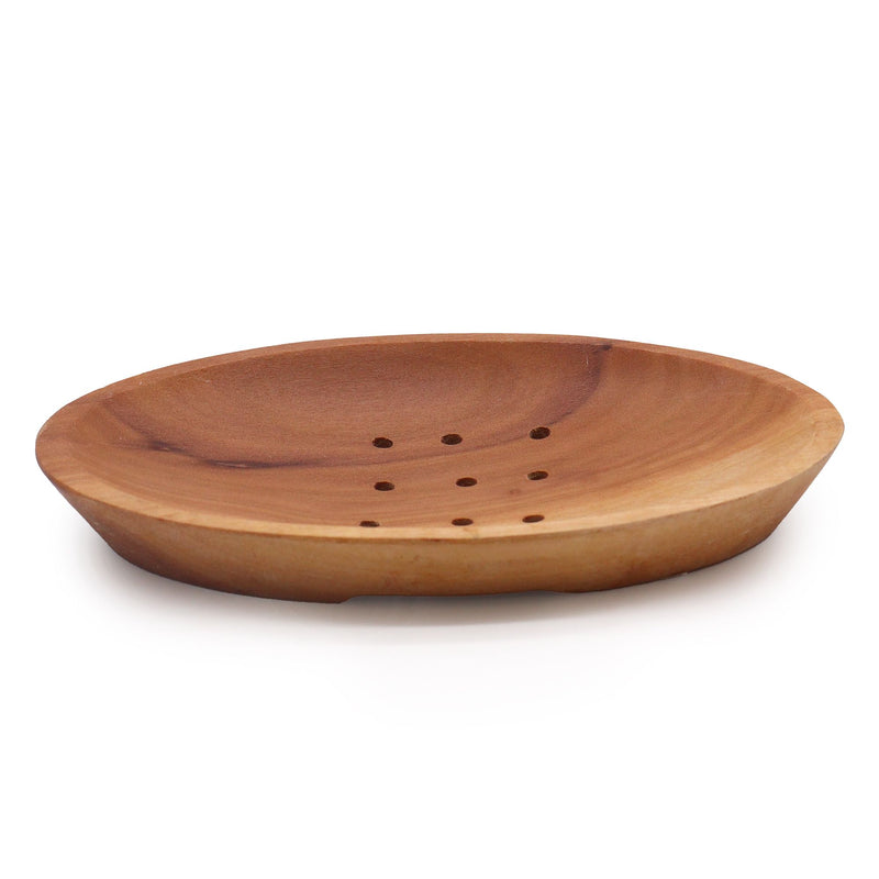 Classic Mahogany Soap Dish - Oval product image