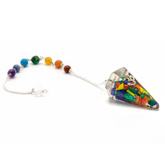 Orgonite Power Chakra Pendulum - Om product image 4