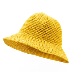 Nomad Sari Floppy Straw Sun Hat - Yellow product image 3