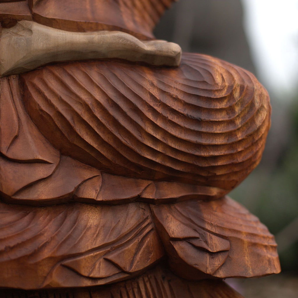 Hand Carved Buddha Statue - 60cm Welcome product image 5