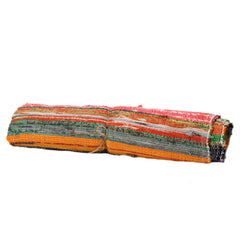 155 x 90cm Luxury Rag Rug - Natural product image 5