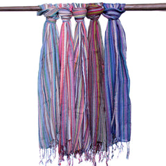 Indian Boho Scarves - 22x72cm - Random Purples product image
