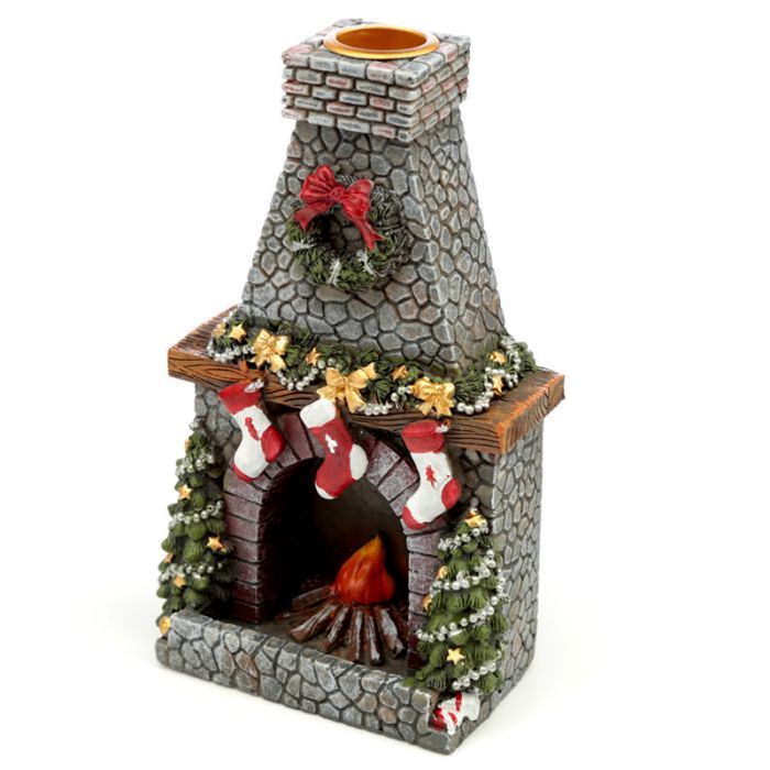 Christmas Fireplace Backflow Incense Burner product image