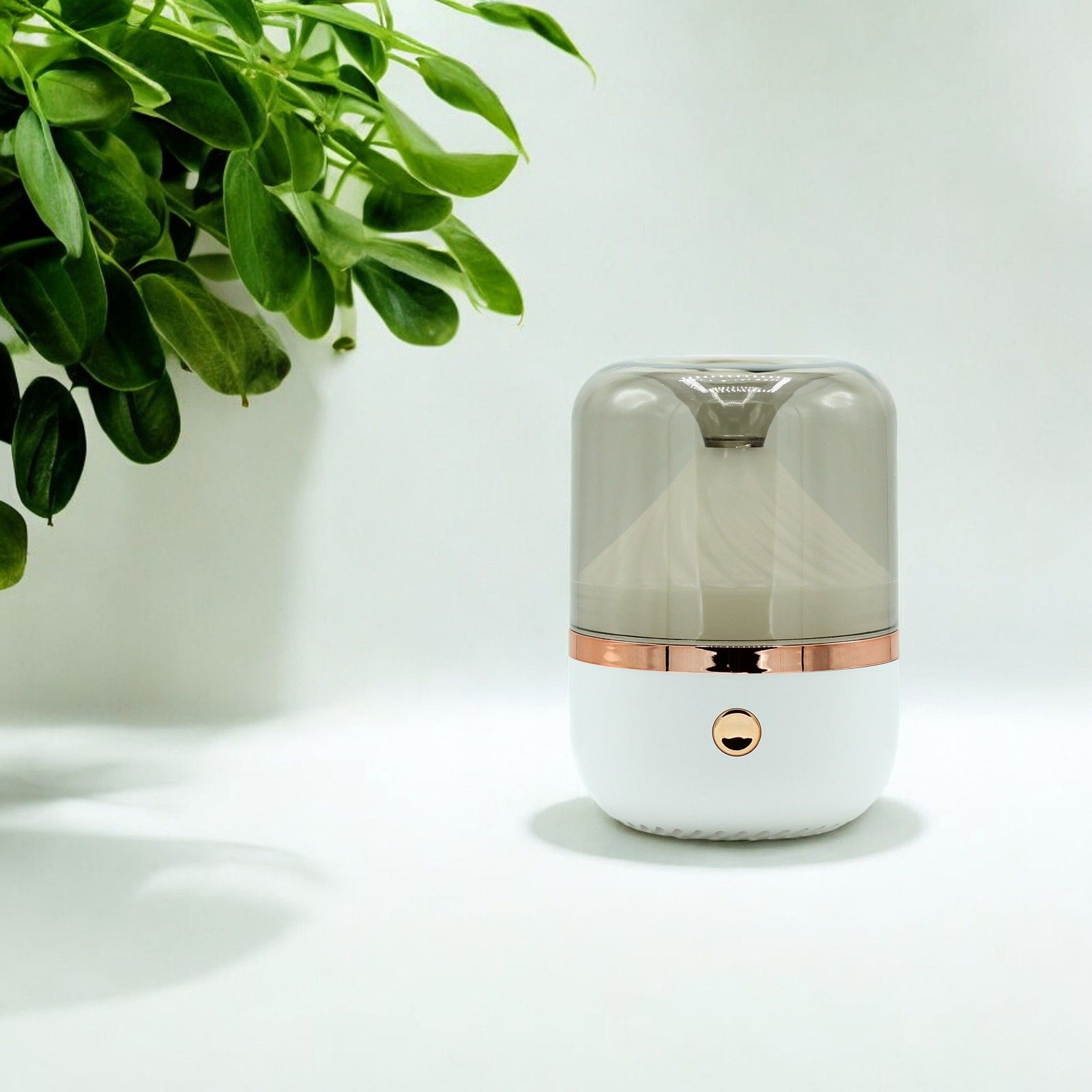 Urban Aroma Diffuser White & Bronze- USB - Colour Change product image