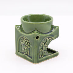 Square Buddha Burner - Dark Jade product image 3