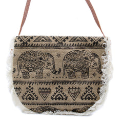 Fab Fringe Bag - Elephant Print product image