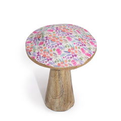 Small Enamelled Mushroom - 10cm - Pretty Floral product image 4