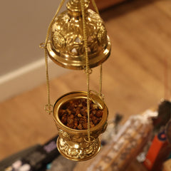 Hanging Brass Incense Burner product image 2