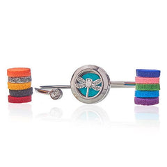 Aromatherapy Jewellery Crystal Bracelet - Dragonfly - 20mm product image 3