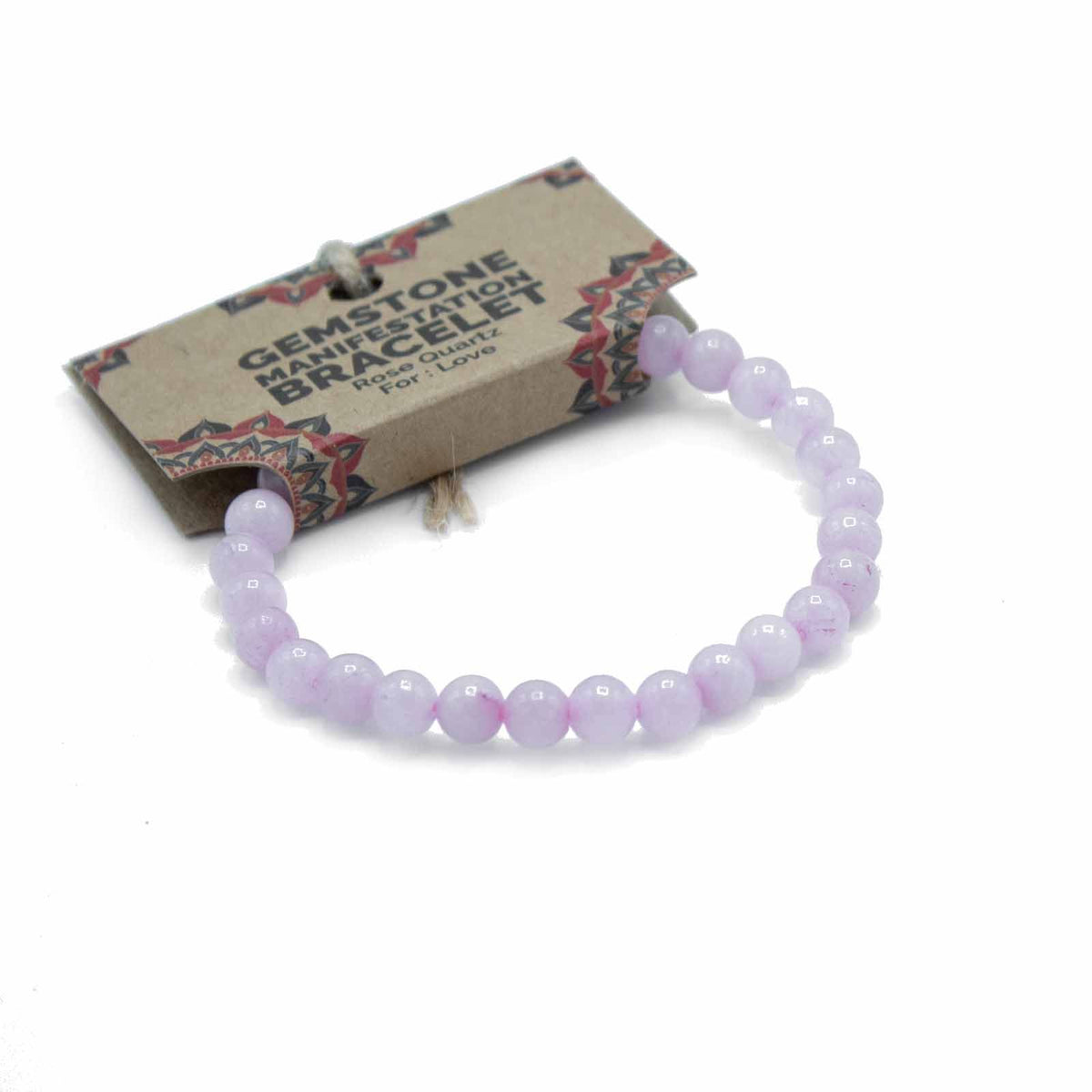 Gemstone Manifestation Bracelet - Rose Quartz - Love product image 2