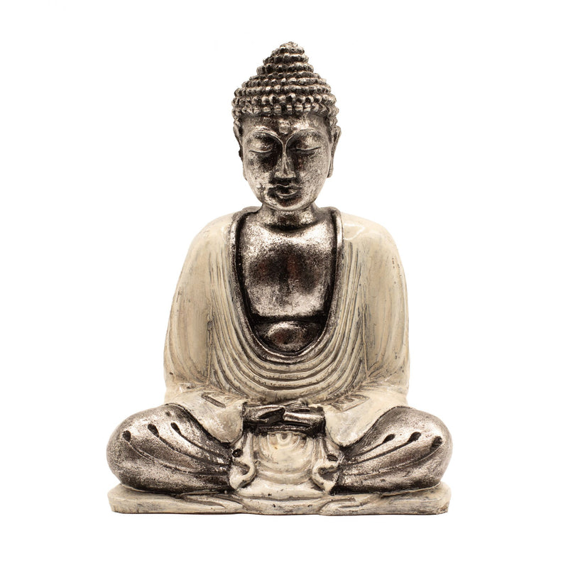 White & Grey Buddha - Medium product image