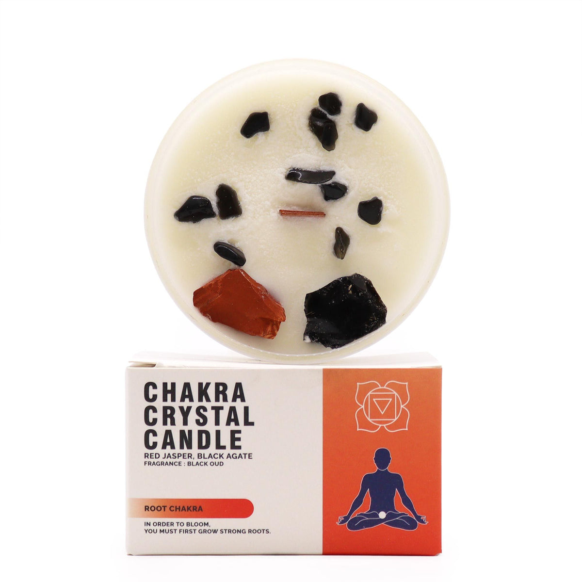 Chakra Crystal Candles - Root Chakra product image
