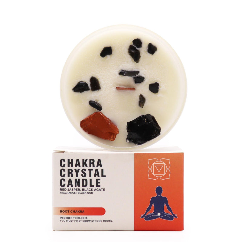 Chakra Crystal Candles - Root Chakra product image