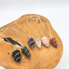 Raw Gemstone Pendulum - Rock Quartz product image 2