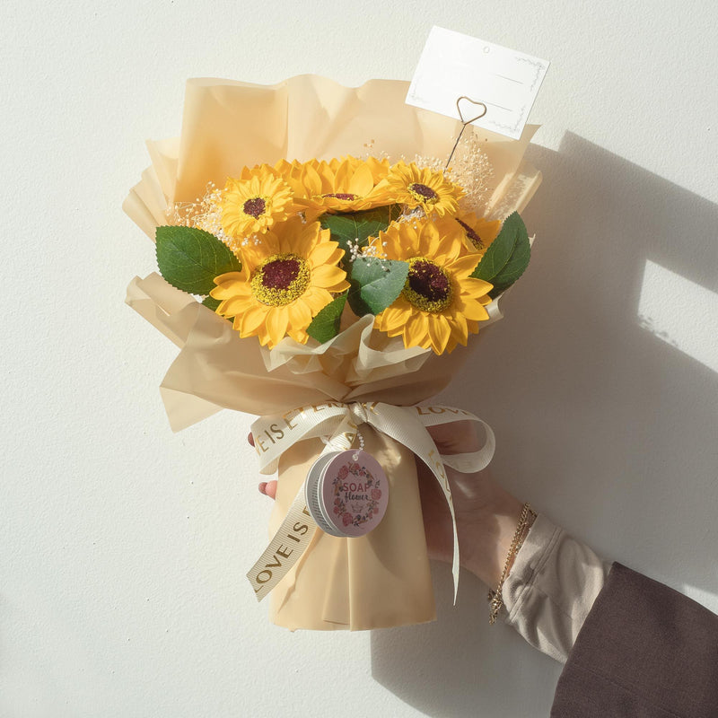 Large Sunflowers Bouquet - Love is Eternal - Gift Card product image