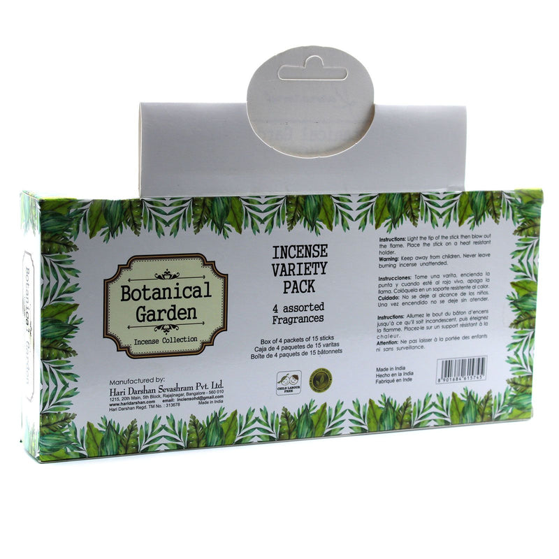 Botanical Garden Incense Gift Set - 4 Assorted Fragrances product image